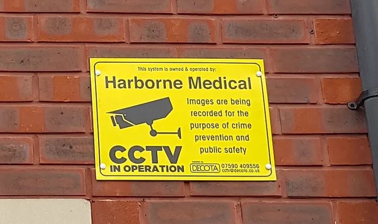 CCTV Signage